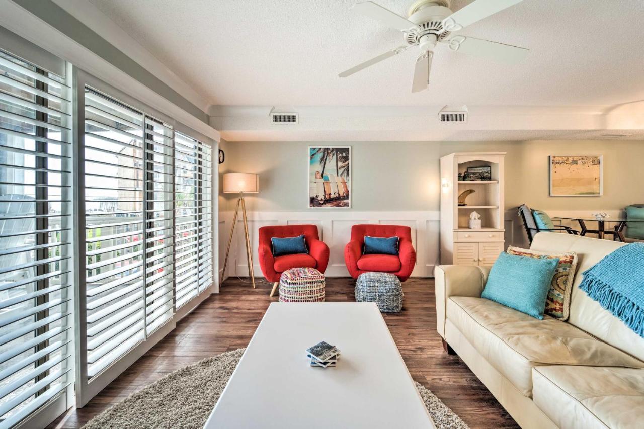 Bright Carolina Beach Condo - Walk To Shore! المظهر الخارجي الصورة