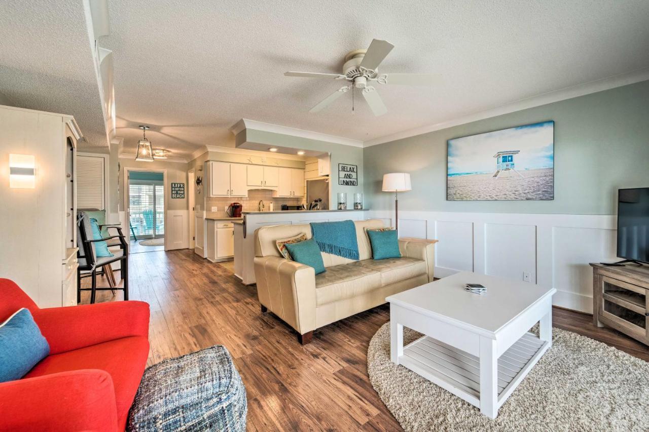 Bright Carolina Beach Condo - Walk To Shore! المظهر الخارجي الصورة